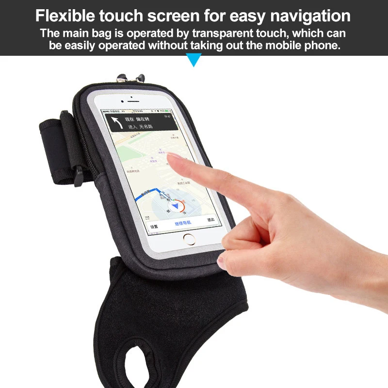 Touch-screen Multifunctional Wrist Bag Armband On The Phone Wrist Armbands mp3 mp4 Bags Sports Cell Phone Holder Running Sports phone armband mobile phone armband phone arm band sports arm bag