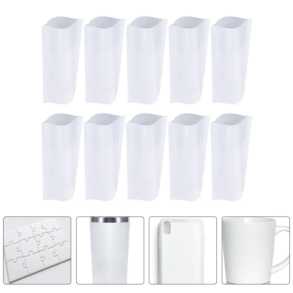 

20 Pcs Shrink Film Tumblers Sublimation Heat Transfer Blank Films Printing High Temperature Resistance