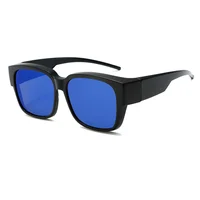 Lunettes de soleil polarisées pour hommes et femmes, protection contre la myopie, portables, vintage, pêche, conduite, nouvelle mode 5