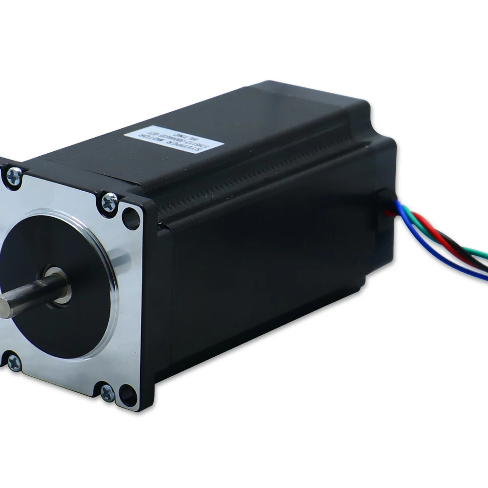 HLTNC NEMA23 Stepper Motor 57HS112 57mm 112mm 4 lead 4.2A 3A 3Nm 425Oz-in Engine for 3D Printer CNC Engraver Milling Router stepper motor
