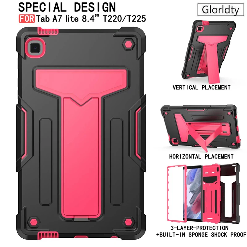 

Case for Samsung Galaxy Tab A7 10.4 2020 SM T500 T505 Shock Proof full body Kids Children Safe non-toxic tablet cover