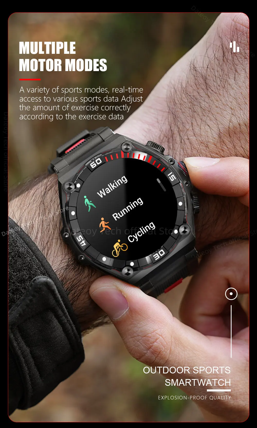2023 mAh ͸ AMOLED ȭ Ʈ ġ  ȭ IP68  700 +  ƮϽ  Smartwatch ȵ̵