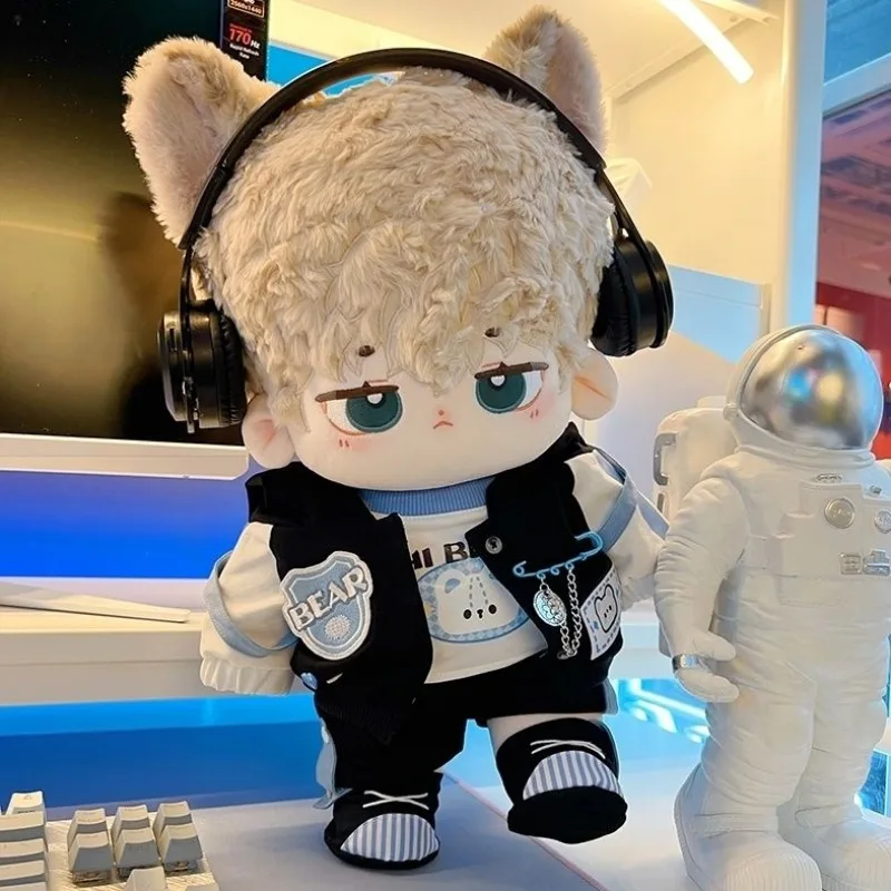 40cm baby clothes, cotton doll clothes, parkour teddy bear set, handsome and cute without attributes 3