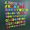 Magnetic Letters Numbers Alphabet ABC 123 Fridge Magnets Plastic Educational Preschool Learning Toy Set Uppercase Lowercase Math 2