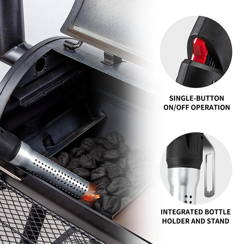 Electric Charcoal Fire Starter Igniter bbq fan bbq air blower charcoal lighter Grill Starter Super Quick BBQ Lighting Indoor Outdoor Charcoal Lighter Blower Fireplace