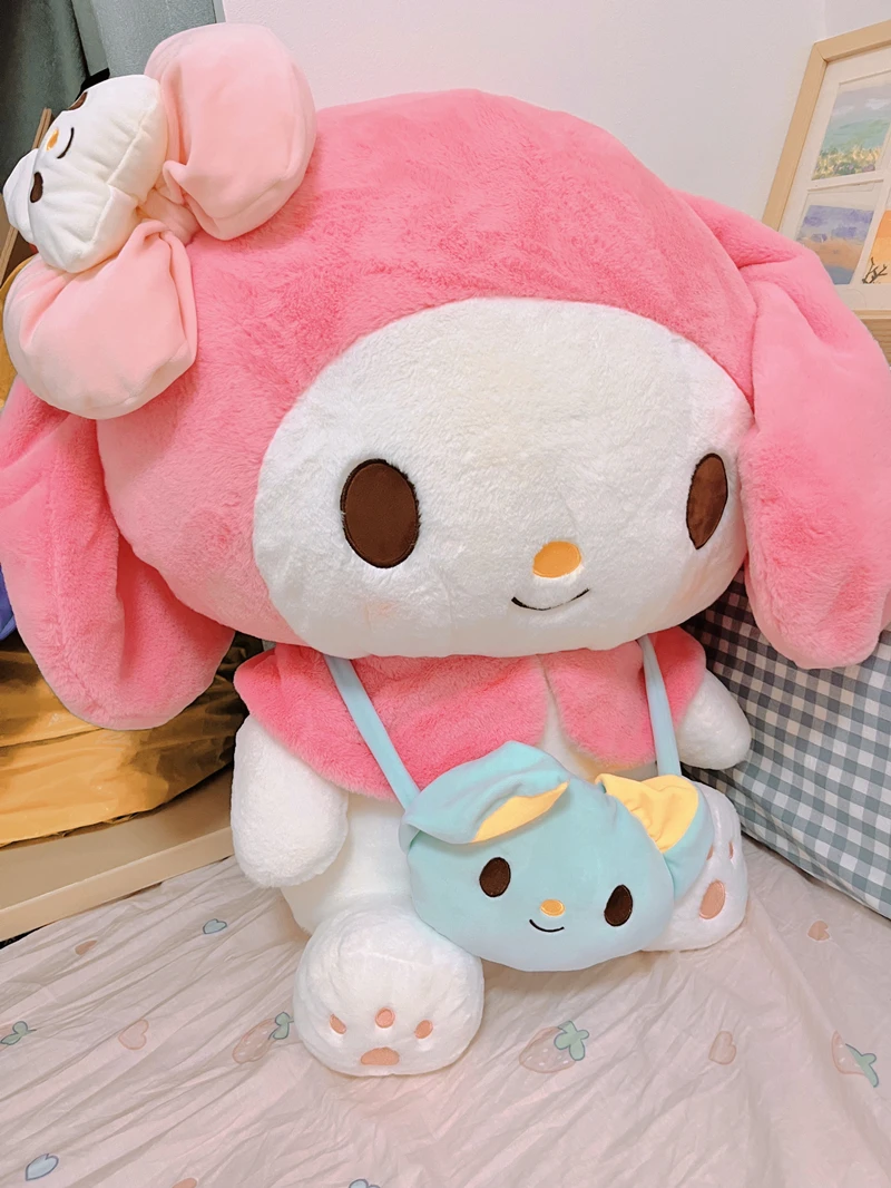 

Подушка плюшевая Sanrio Cinnamoroll Kuromi, 40/50 см