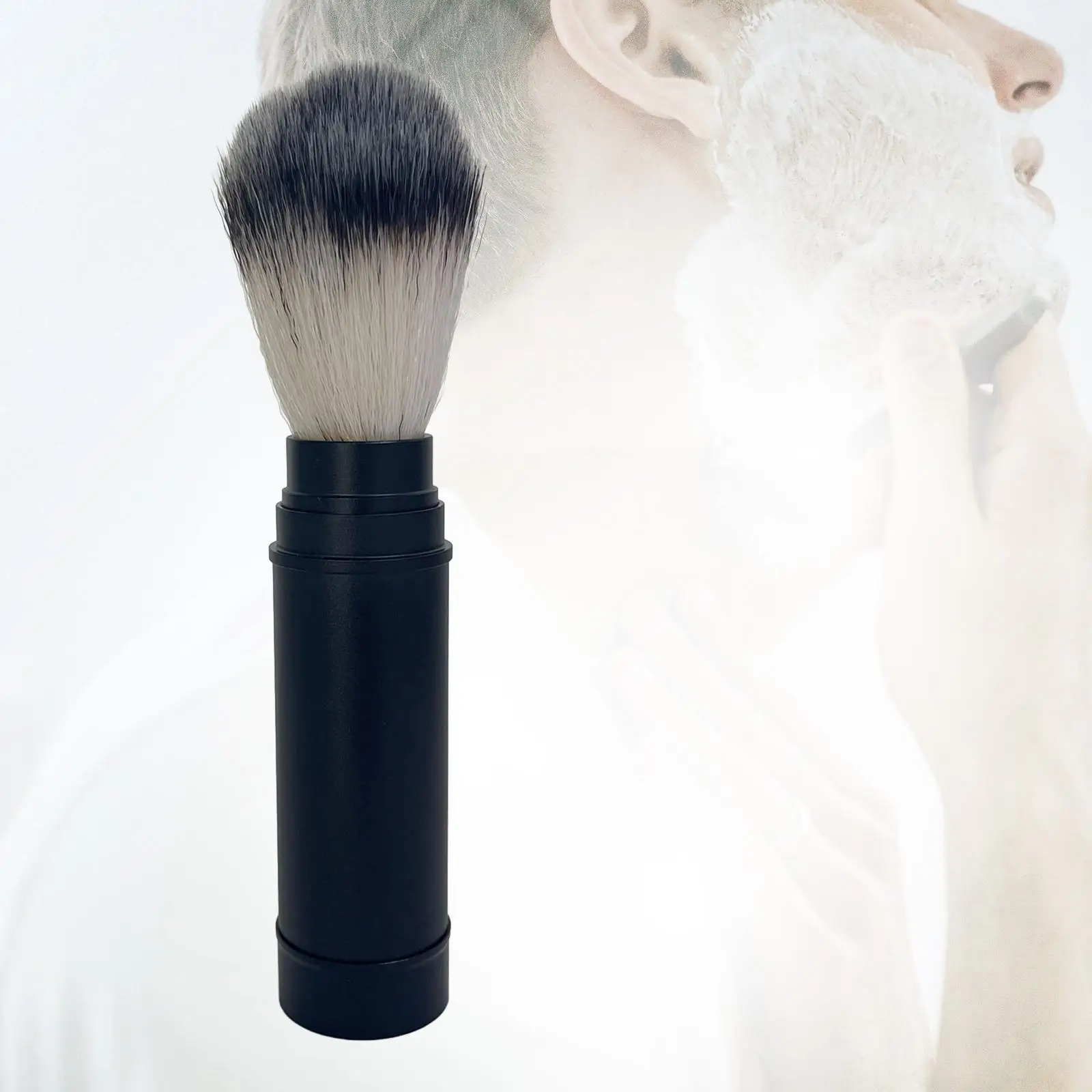 Shaving Brush for Father Husband Easy Foaming Professional Hair Salon Tool Beard Shaving Brush for Salon Home Travel Barbershop