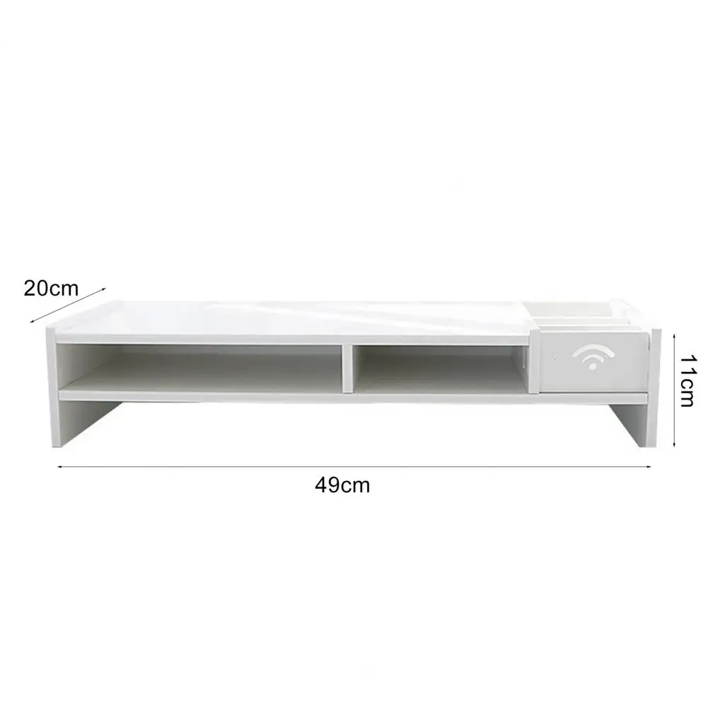 Practical Modern Design Computer Monitor Stand Stable Screen Stand Moisture-proof Computer Monitor Holder for Home