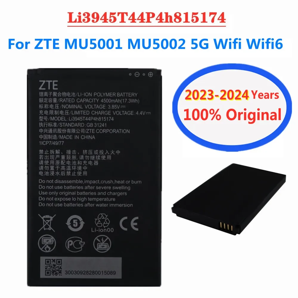 Nuova Batteria Muslimex Originale Per Zte Mu5002 Mu5001 5G Wifi Wifi6 Batteria Router Wireless Portatile Batterie Bateria