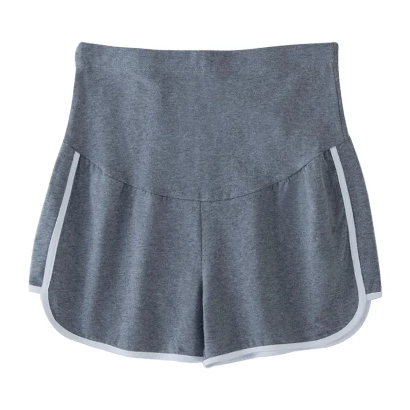 100% Cotton Thin Casual Shorts for Maternity Wide Leg Loose High Waist Belly Home Wear for Pregnant Women Summer Pregnancy Youth pregnant shorts