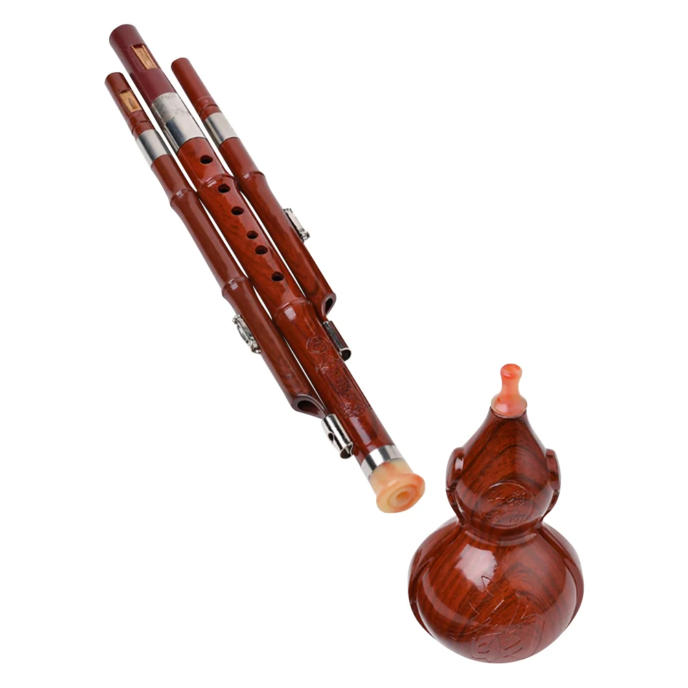 

Gourd Silk Hulusi Cucurbit Flute Instrument Elegant Abs Bakelite Professional Chinese Traditional