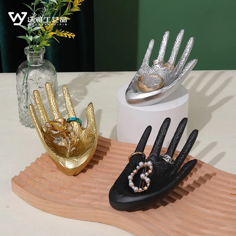 Hand Jewelry Display Stand Hand Model Jewelry Ring Necklace Bracelet Ring Rack Jewelry Display Stand Model Holder Hot