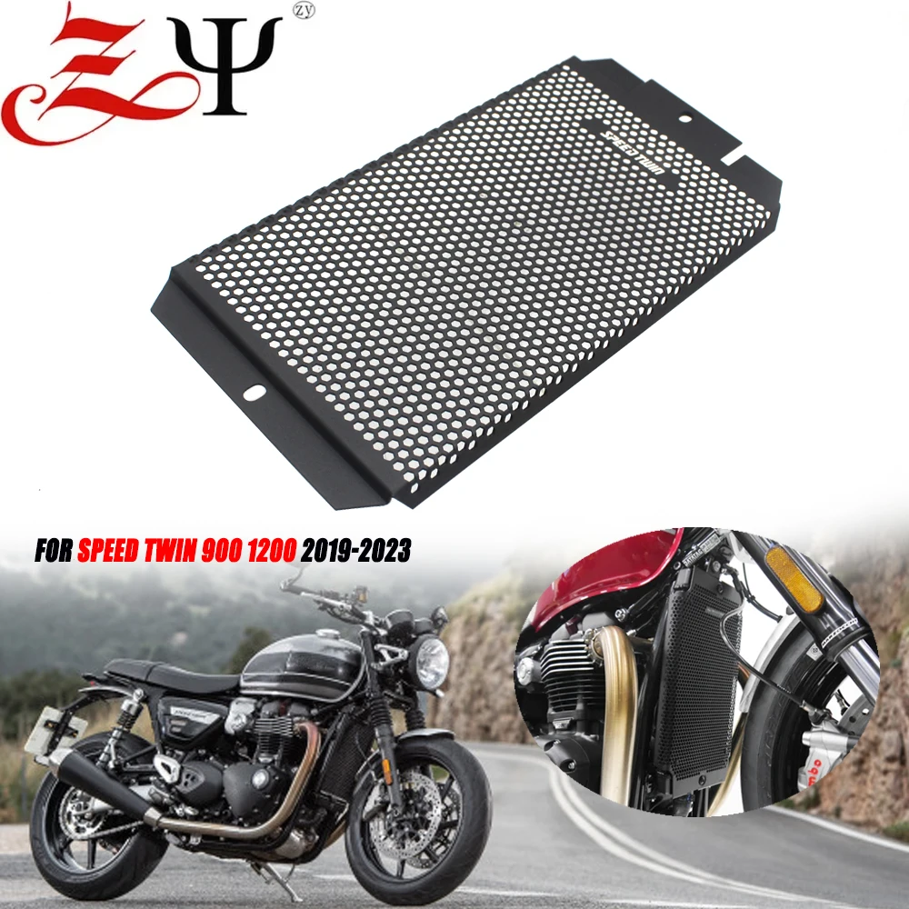 

Motorcycle Accessories For Speed Twin 900 1200 Speed Twin1200 2019-2023 Radiator Protective Cover Grille Guard Protector