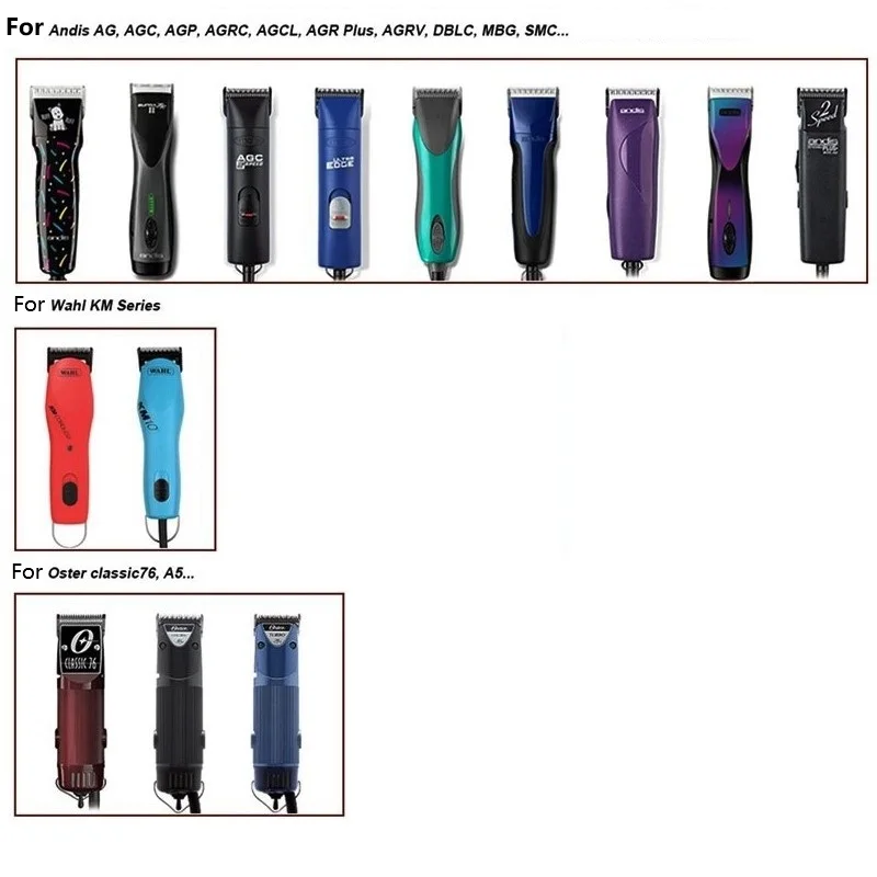 Pet Dog Cat Grooming Detachable Ceramic Blade Compatible Andis/Oster A5 & classic 76/Wahl KM10 Series Animal Clipper pet grooming clipper,barber hair clipper blade