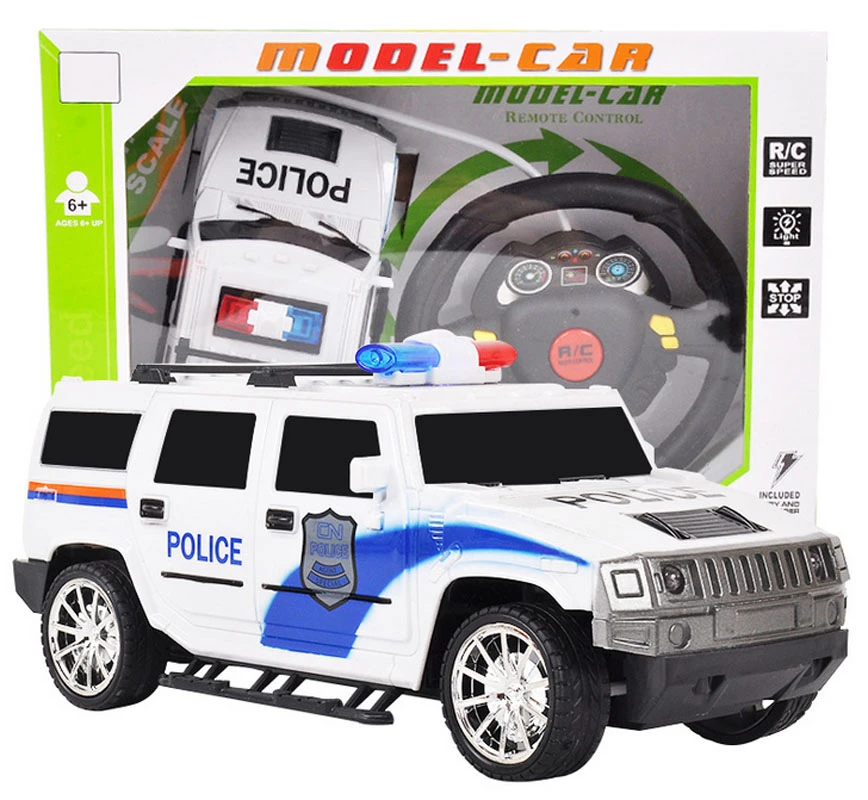 Rc Cars Remote Control Drift Police 4ch 