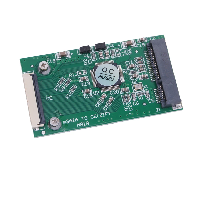 MSATA to CE ZIF   , ̴ SATA mSATA PCIE SSD, IPOD ù Ÿġ SSD, 1.8 ġ ZIF CE  ī, 40 