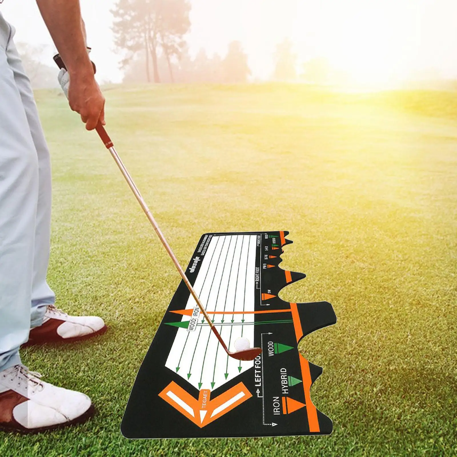 

Golf Practice Swing Mat Swing Posture Corrector Golf Swing Pad