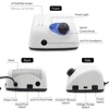 Professional Nail Machine 65W STRONG 210 Micro Host + New Version 40000RPM Strong 105L Electric Nail Drill Polishing Machine 6