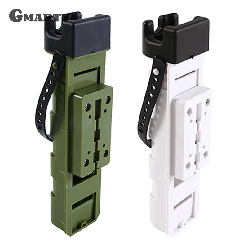 Fishing Rod Holder Fishing Cooler Box Tackle Box Barrel Holder Detachable Rod Bracket Adjustable Pole Tube Stand Snap Design