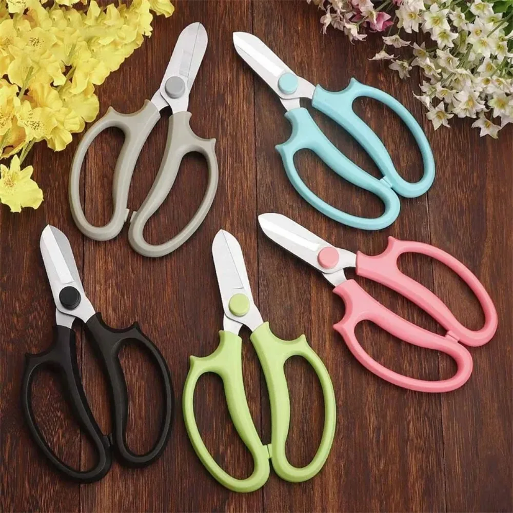 Garden Scissors Floral Shears Professional Flower Scissor Comfortable Grip Handle Pruning Shear