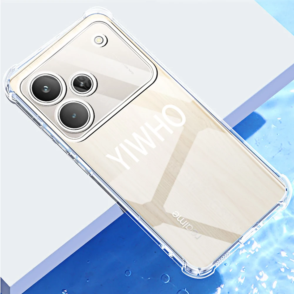 Shockproof Transparent Soft TPU Phone Case - Clear Protective Cover