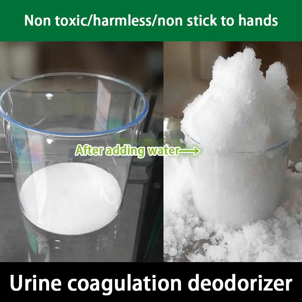 Urine Coagulant Emergency Relief Toilet Urine Antiseptic Deodorant Curing Agent Coagulant Water Absorbent Resin