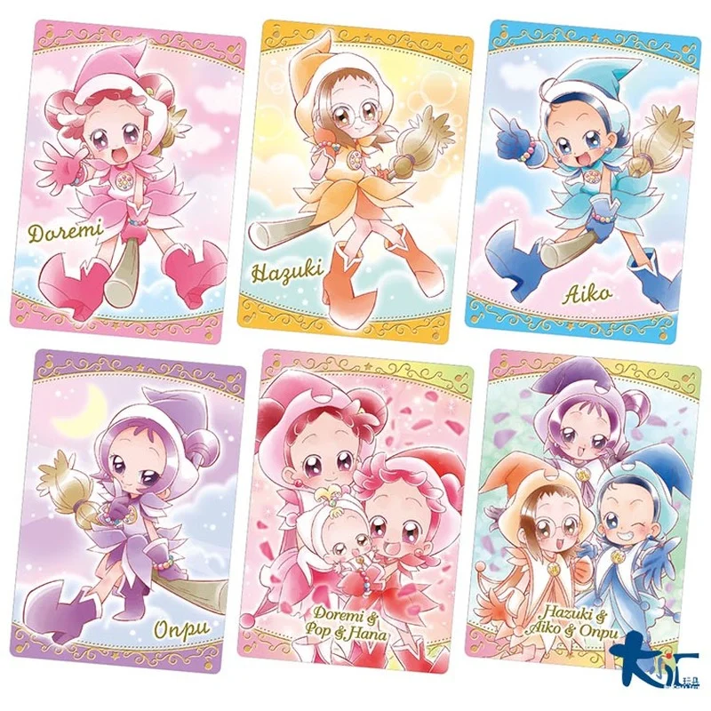 

Japanese Anime Original Kawaii Wafer Candy Toys Cards DOREMI 2 Q Anime Figure Collection Card for Boy Kids Girls Gift