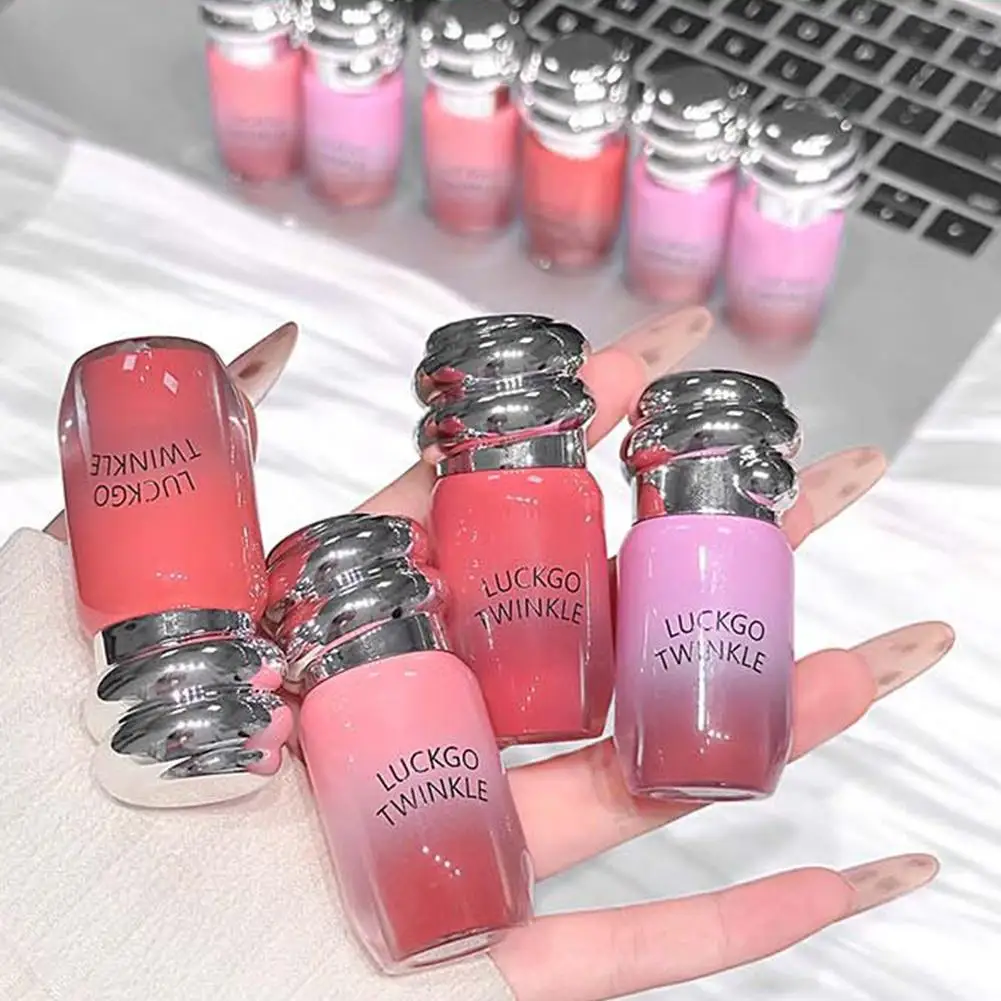 Spiegel-Lippentönung, Feuchtigkeitscreme, flüssiger Lipgloss, Wasserglanz, Glas-Lippenstift, langlebig, rote Lippentönung, Make-up-Kosmetik – Detail 9