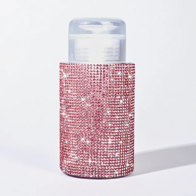 Rhinestone Liquid Pump Bottle