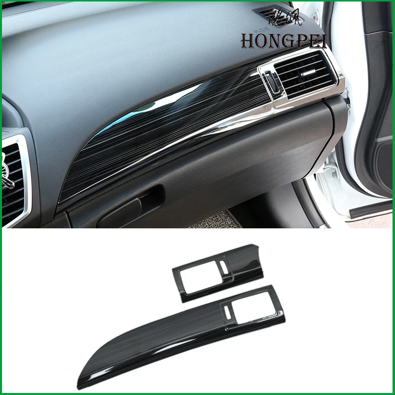 

Car Styling For Honda Accord 9th 2013-2016 Interior Instrument Vent Center Control Panel Cover Trim Moulding Auto Accessories