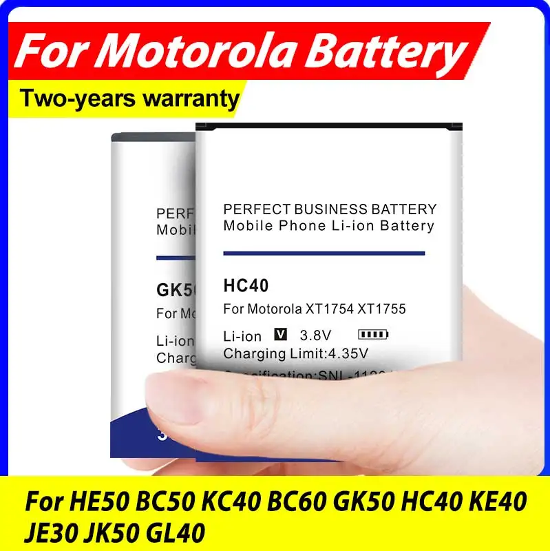 100% Originale Nuova Batteria Formotorola Moto E4 Più Xt1775 Xt1770 Xt1771 L6 L6I L6G L7 L7C K1 K2 R1 Z1 Z3 E8 L2 E6 Più Kc40