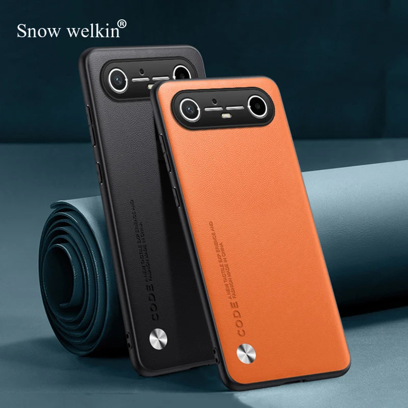Luxury PU Leather Shockproof Silicone Phone Case Cover