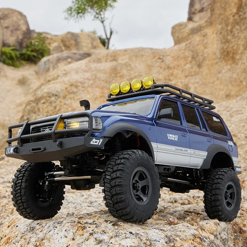 Fms All-new Fcx1/18 LC80 Land Cruiser Off-road Four-wheel Drive Rc Climbing Vehicle RC Simulation Car Model  Gift 4