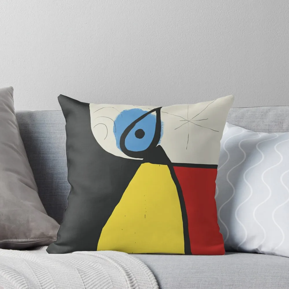 

Joan Mirò #8 Throw Pillow Cushion Cover For Sofa Ornamental Pillow Christmas Pillow