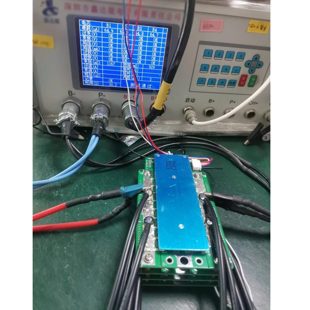 

4S 520A BMS LifePo4 Lithium Protection Board Balance High Current Motorcycle Car Start RV Inverter