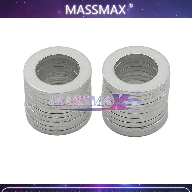 LH315 50PCS Car Oil Crush Washers Drain Plug Gaskets 12mm ID. 20mm OD