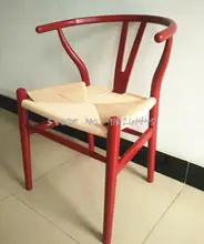  Stylish Casual Office Desk Wishbone Solid Wood Dining Chair Simple Hotel Tea House Coffee Designer Creative Chair 
