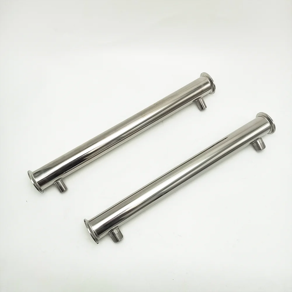 Condenser 1.5 Inches Height 400mm Inside 5 Tubes For Moonshine Distillation Colum