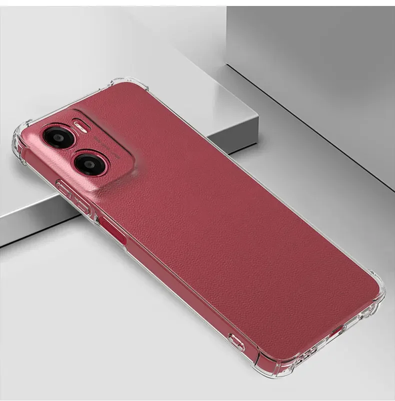 Luxury Clear Airbag Cover Cases – 360° Soft Shockproof Gel Armor Transparent Phone Shield