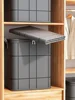 Large Storage Bags for Clothes, Foldable Thick Fabric Blanket Comforter Bags Reinforced HandlesWaterproof Dustproof Containers 5