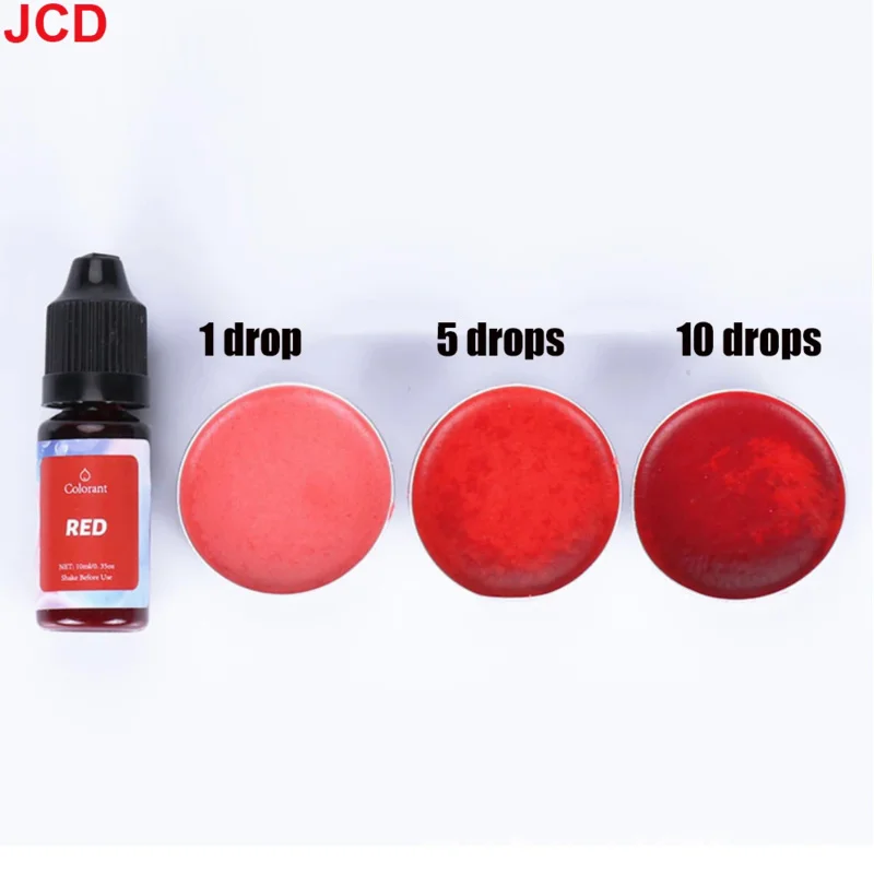 24Color Concentrated Liquid Candle Dye Aromatherapy Candle Color Essence Soy Wax Dye DIY Making Supplies Safe and Natural candle dye