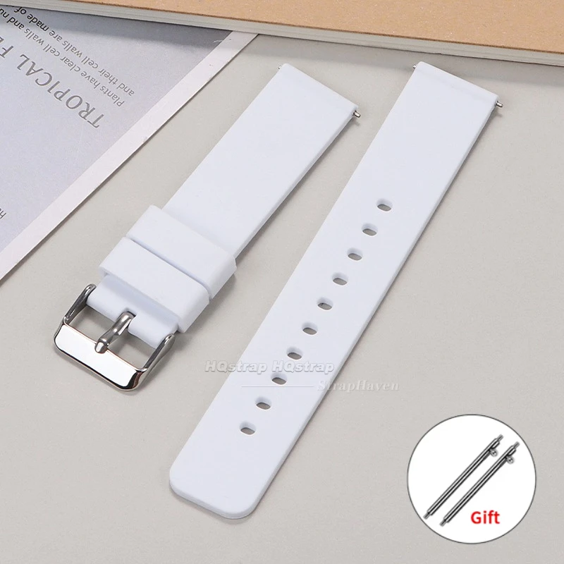 Sleek Silicone Quick Release Sport Wristband - Variety of Sizes