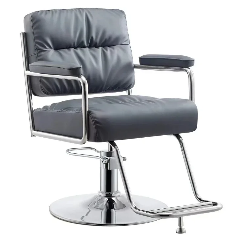 

Barber Shop Chair Modern Simple Reclining Armchairs Aesthetics Stylist High-end Haircut And Hairdresser Stool Taburete Furniture