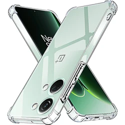 Silicone Case for OnePlus Nord 3 5G 2T 2 Lite Soft Shockproof Clear Phone Cases One Plus Cover 1+ Nord 3 CE 3 2 Lite N30 N20
