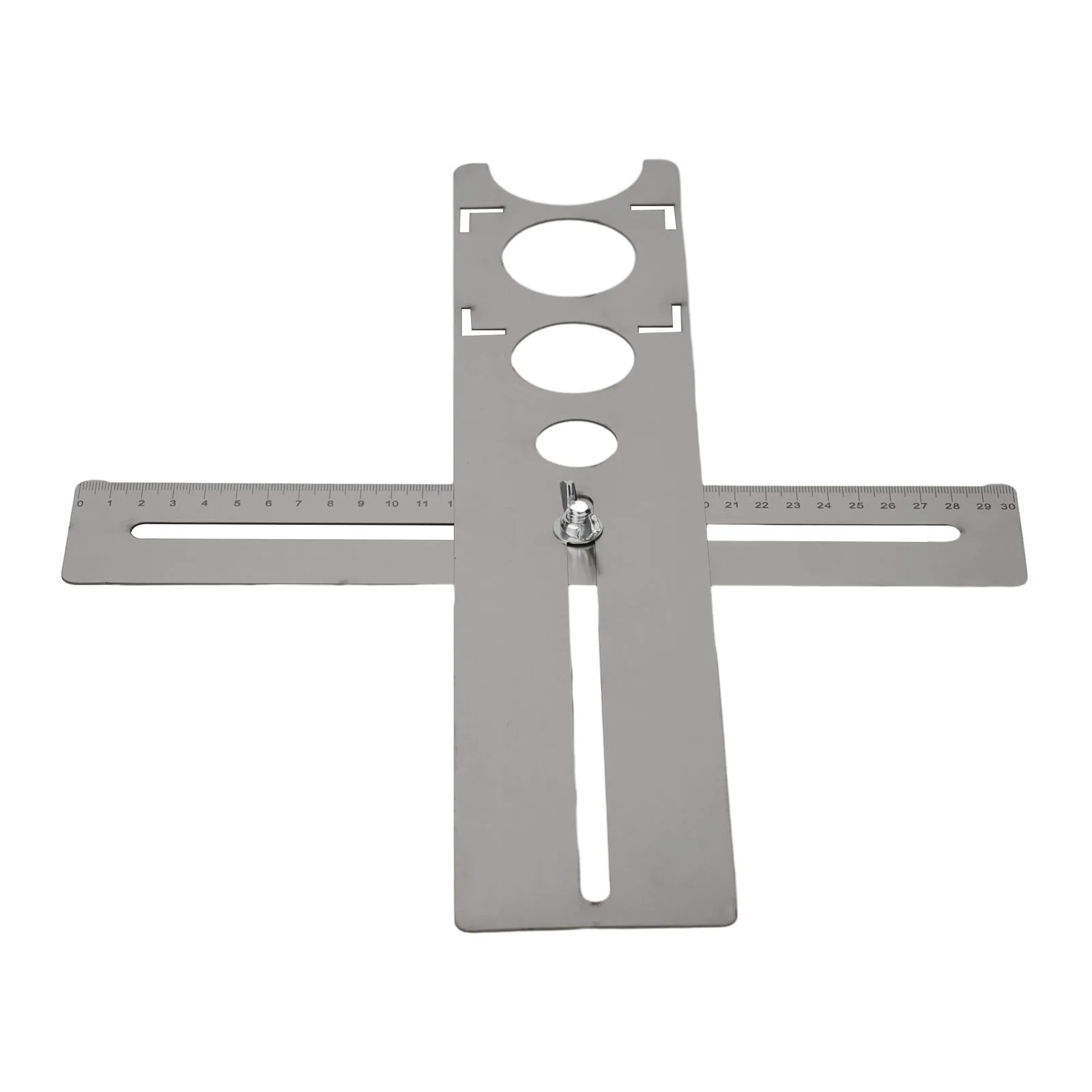 Adjustable Stainless Steel Ruler for Hole Location in Ceramic Efficient ...