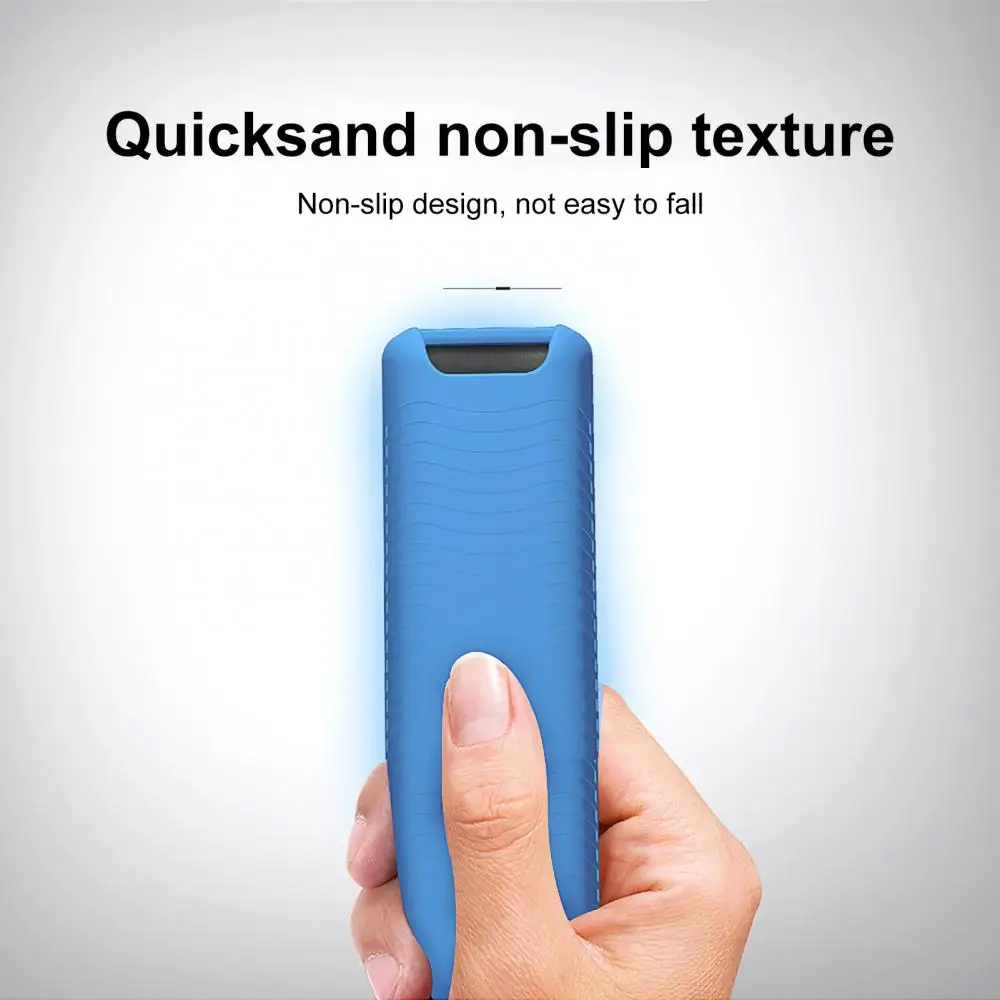 Silicone Dustproof Smart TV Remote Control Cover Protective Case for 4K