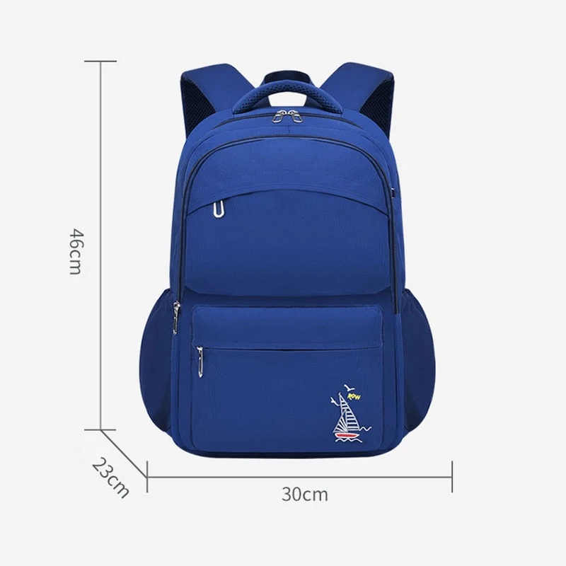 OYIXINGER 2024 High Quality Student Backpack Unisex Nylon Light Schoolbag Children's Large Capacity Satchel Boys Girls Bookbags