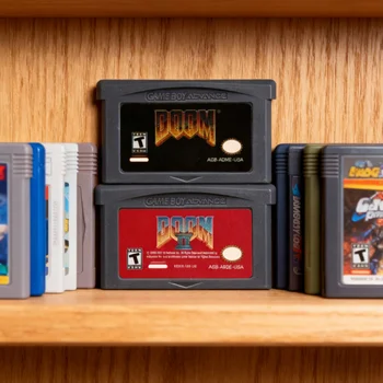 Cartuccia di gioco GBA Serie Doom Gioco Cartuccia serie DOOM Scheda console per videogiochi a 32 bit DOOM 1 DOOM 2 per GBA GBASP NDSL