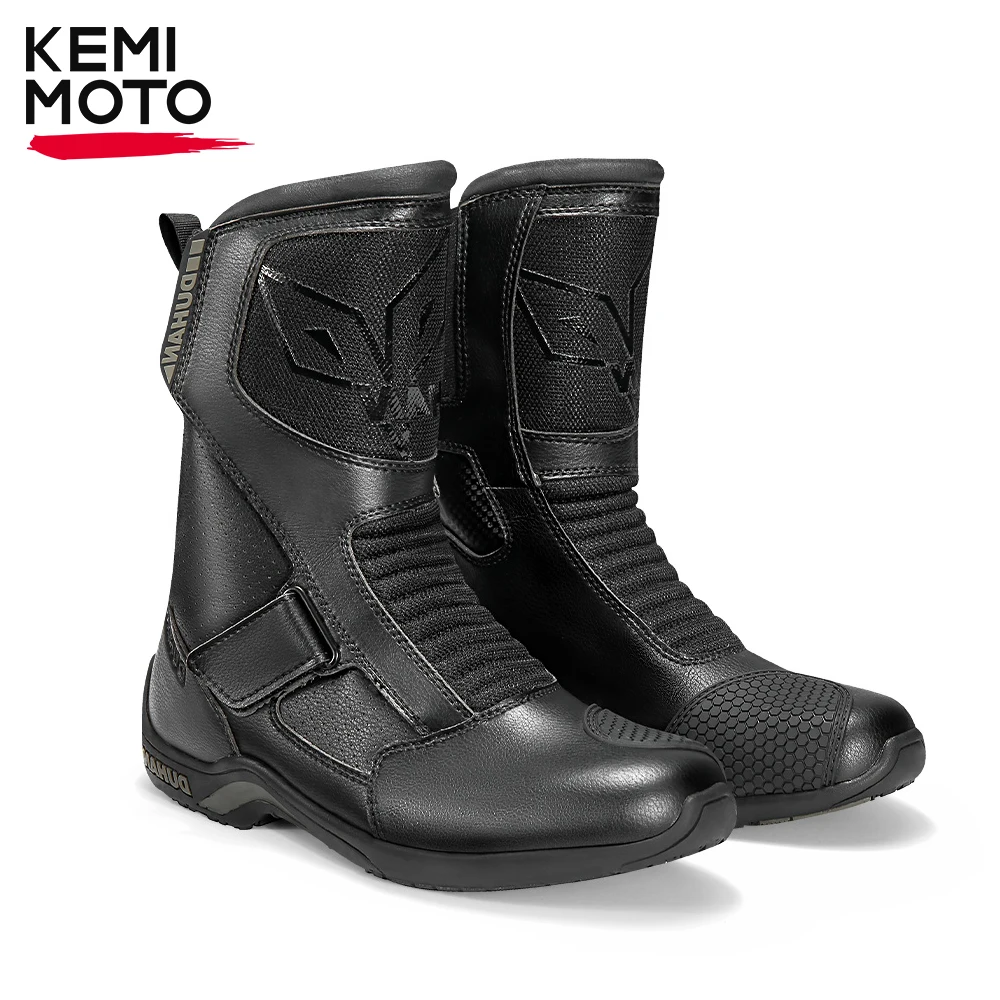 macademia calfskin red sole biker platform booties