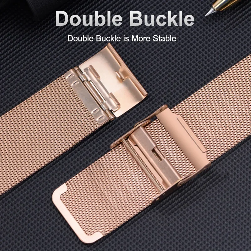 Enhanced Protective Stainless Steel Band with Screen Protector